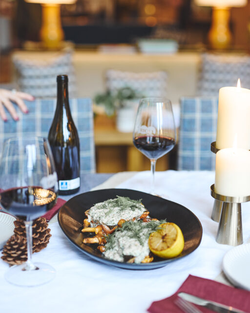 Make the most of your main courses this season with the aged beauty of Rioja Gran Reservas. Perfect for pairing with this King Salmon with Sour Cream Chive Sauce recipe, found at our link in bio.