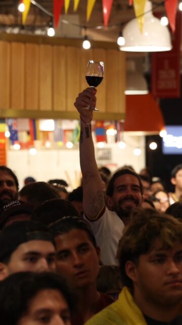 A toast to Spain’s semifinal triumph. 🇪🇸🍷

Spain is headed to the championship, and that’s certainly worth celebrating.

¡Enhorabuena! We’ll be raising a glass of Rioja and cheering them on in the final.

Come join us in the finals at Mercado @littlespain