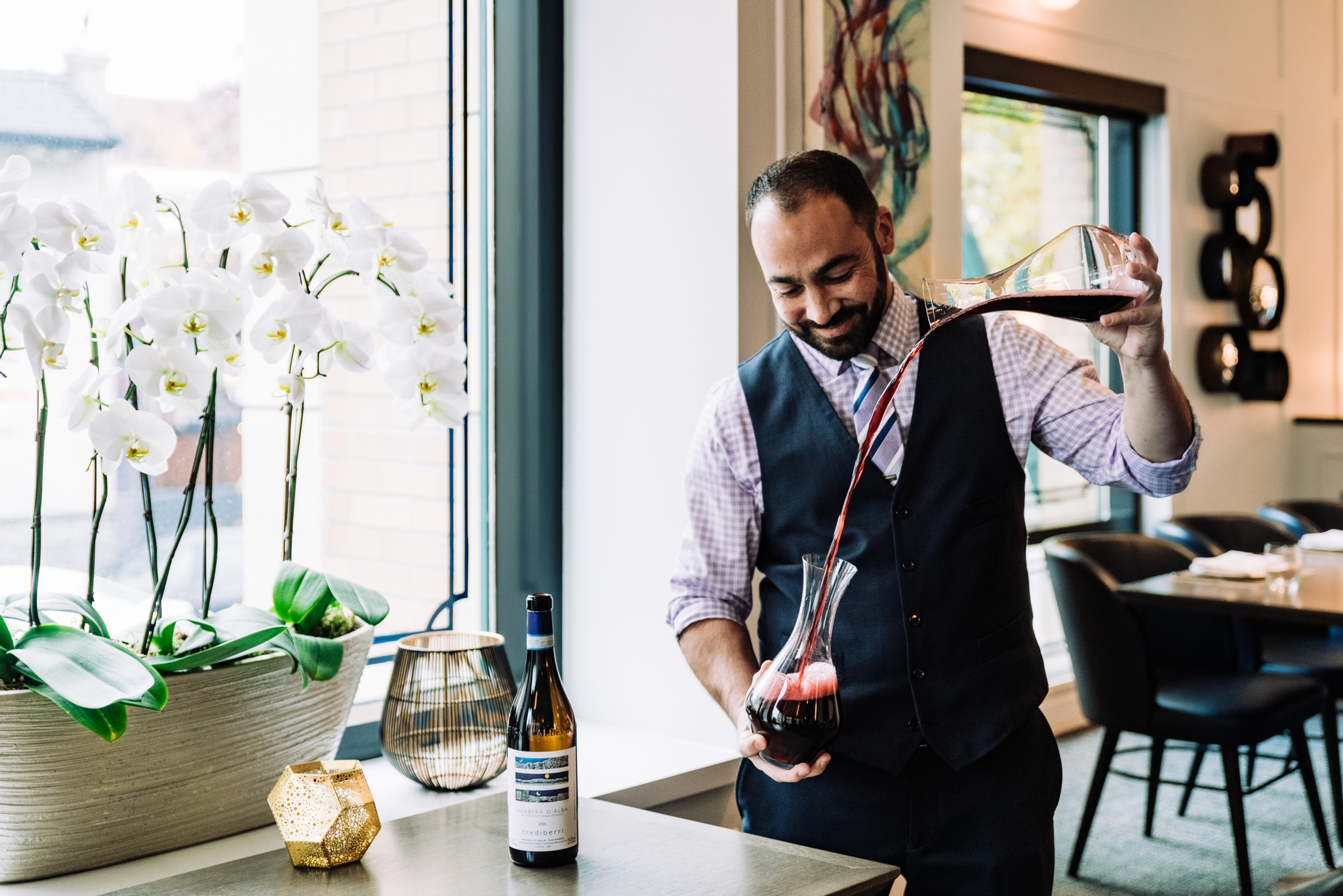 Colin Davidson, Wine Director at The Courtney Room