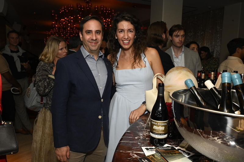 Guests at the the ARTnews Top 200 Collectors issue, Rioja Wine