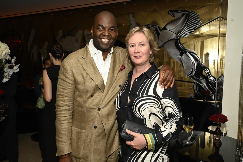 Guests at the the ARTnews Top 200 Collectors issue, Rioja Wine