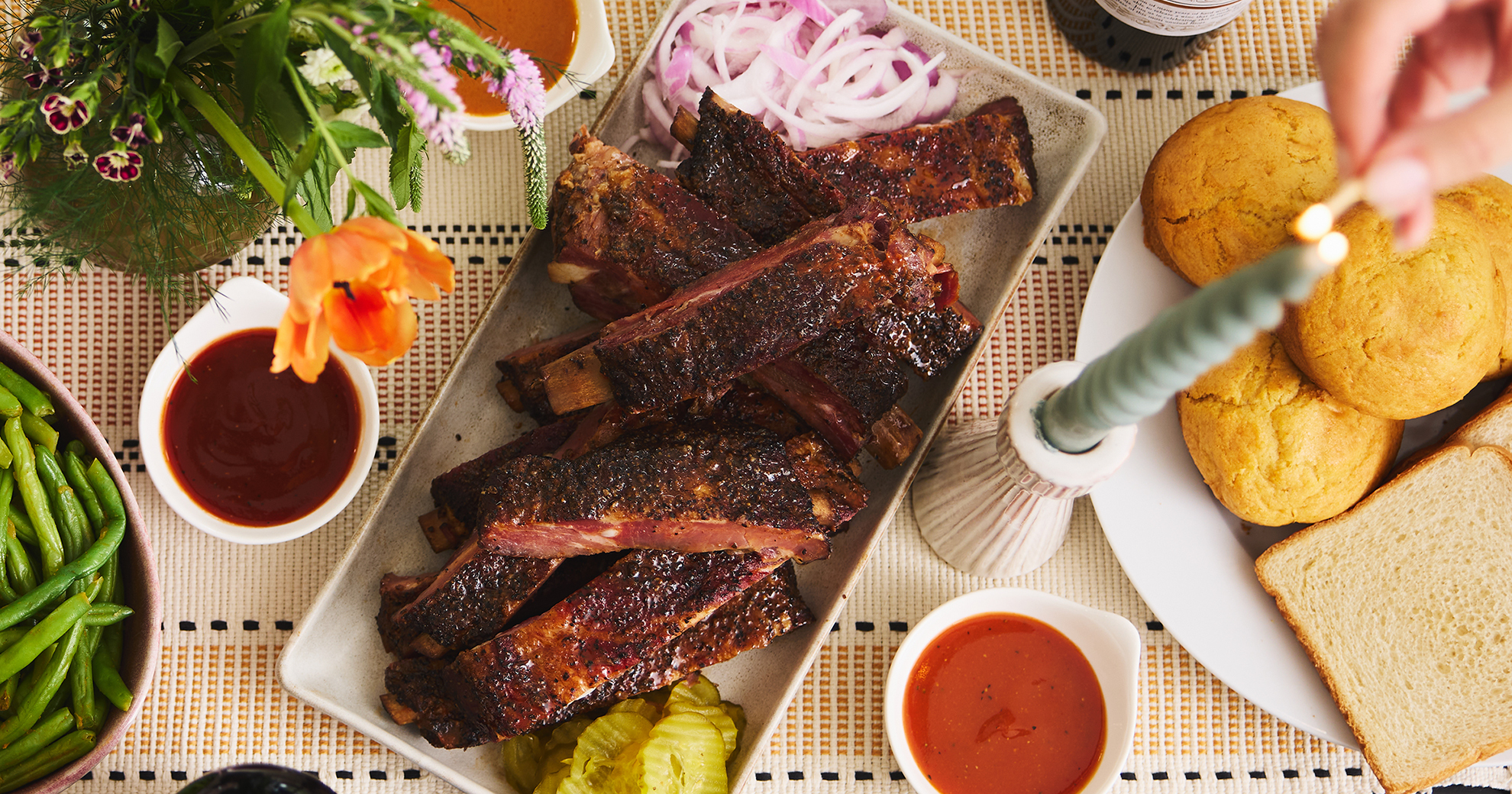 Sweet & Saucy Smoked Pork Ribs