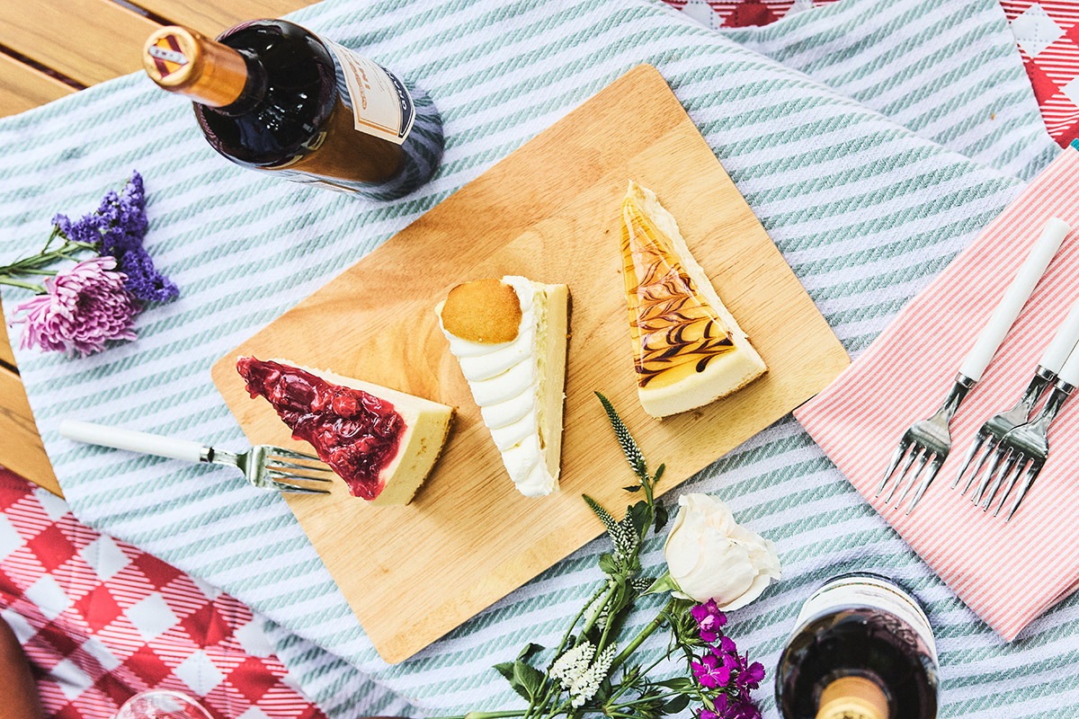 A TRIFIECTA OF CHEESECAKES FOR RIOJA